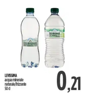Ciro Amodio LEVISSIMA acqua minerale naturale/frizzante 50 cl offerta