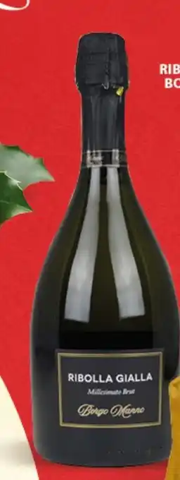 SPUMANTE RIBOLLA GIALLA BORGO MANNO 75 CL
