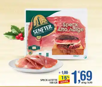 Qui Discount SPECK A FETTE 100 GR offerta