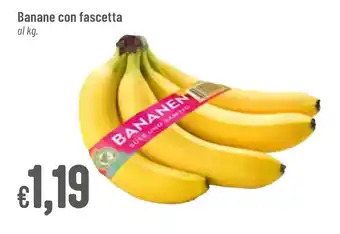 Pan Banane con fascetta al kg. offerta