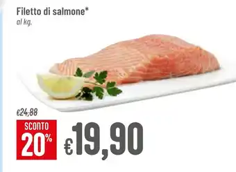 Pan Filetto di salmone offerta