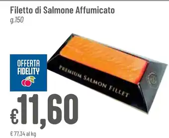 Pan Filetto di Salmone Affumicato g.150 offerta