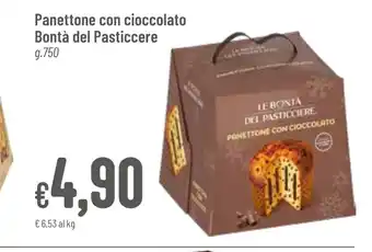Pan Panettone con cioccolato Bontà del Pasticcere g.750 offerta