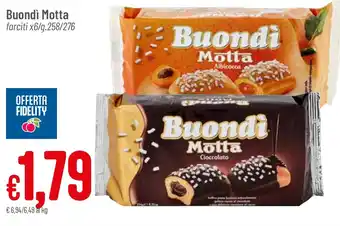 Pan Buondì Motta farciti x6/g.258/276 offerta