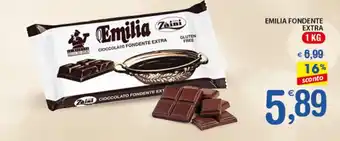 Qui Discount EMILIA FONDENTE EXTRA 1 KG offerta