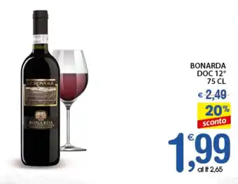 BONARDA DOC 12° 75 CL