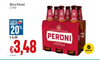 Pan Birra Peroni cl.33x6 offerta