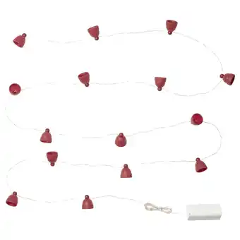 IKEA Stråla illuminazione a led 15 luci, a batterie/cappello offerta