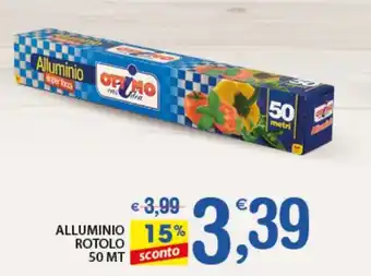 ALLUMINIO ROTOLO 50 MT