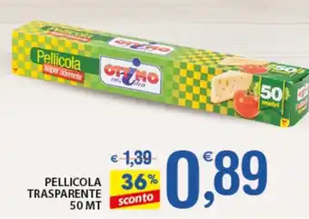 Qui Discount PELLICOLA TRASPARENTE 50 MT offerta