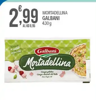 Iper Nonna Isa MORTADELLINA GALBANI 430g offerta