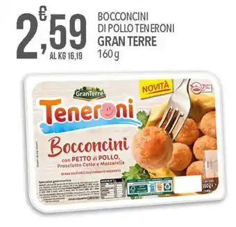 Iper Nonna Isa BOCCONCINI DI POLLO TEN ERONI GRAN TERRE 160 g offerta