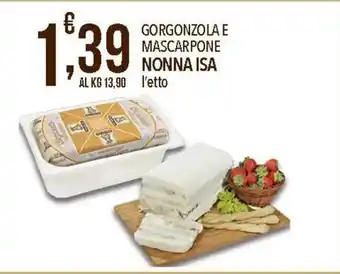 GORGONZOLA E MASCARPONE NONNA ISA