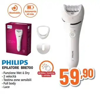 Expert Philips - epilatore bre700 offerta