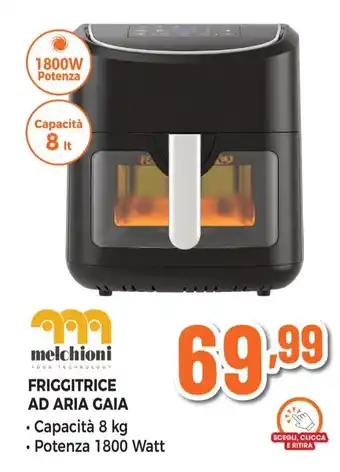 Expert Melchioni - friggitrice ad aria gaia offerta