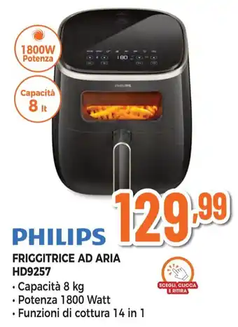Expert Philips - friggitrice ad aria hd9257 offerta