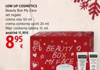dm drogerie markt LOW UP COSMETICS Beauty Box My Face set regalo offerta
