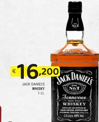 Samia Cash and Carry JACK DANIEL'S WHISKEY 1 Lt. offerta