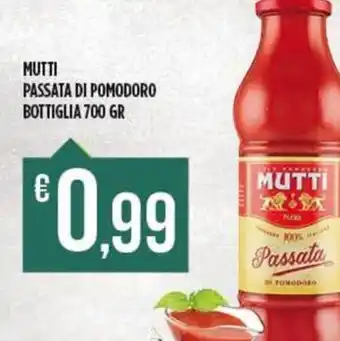 MUTTI PASSATA DI POMODORO BOTTIGLIA 700 GR