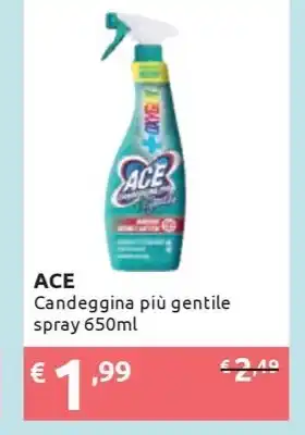 PiùMe ACE Candeggina più gentile spray 650ml offerta