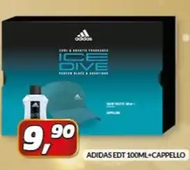 Risparmio Casa Adidas - edt 100ml+cappello offerta