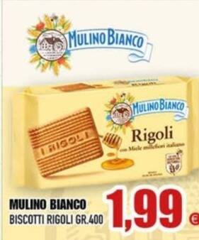 Euromarket Carandente Biscotti mulino bianco offerta