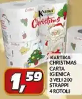Kartika - christmas carta igienica