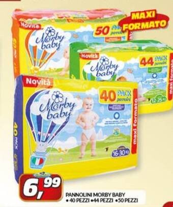 Risparmio Casa Morby baby - pannolini offerta