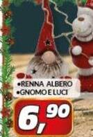 Risparmio Casa Renna albero/ gnomo e luci offerta