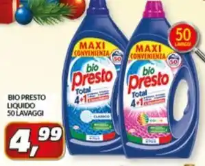 Risparmio Casa Bio presto - liquido 50 lavaggi offerta