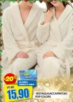 Risparmio Casa Vestaglia/accappatoio pop colors offerta
