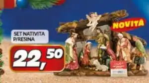 Risparmio Casa Set nativita p/resina offerta