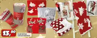 Risparmio Casa Plaid natale offerta