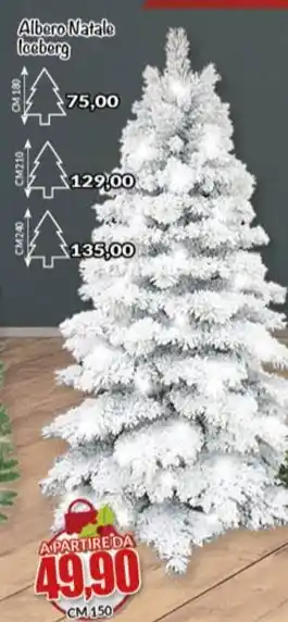 Risparmio Casa Albero natale iceeberg offerta