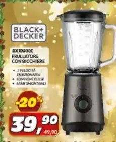 Risparmio Casa Black & decker - bxjb800e frullatore con bicchiere offerta