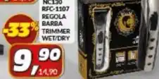 Risparmio Casa Matrix - nc130 rfc-1107 regola barba trimmer wet/dry offerta