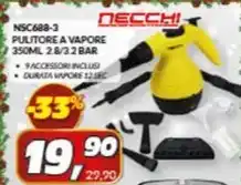 Risparmio Casa Nsc688-3 pulitore a vapore offerta