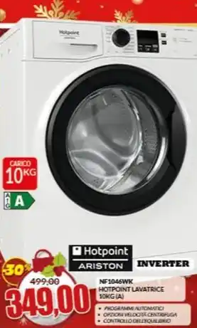 Risparmio Casa Hotpoint ariston - nf1046wk hotpoint lavatrice 10kg offerta
