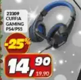 23309 cuffia gaming ps4/ps5