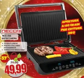 Risparmio Casa Necchi - ncg-216 bistecchiera offerta