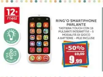 Happy Casa Ring'o smartphone parlante offerta