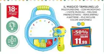 Happy Casa Il magico tamburello offerta