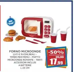 Happy Casa Forno microonde offerta