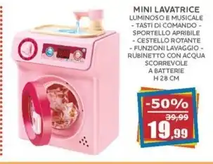 Happy Casa Mini lavatrice offerta