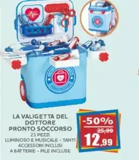 Happy Casa La valigetta del dottore pronto soccorso offerta