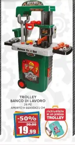 Happy Casa Trolley banco di lavoro offerta