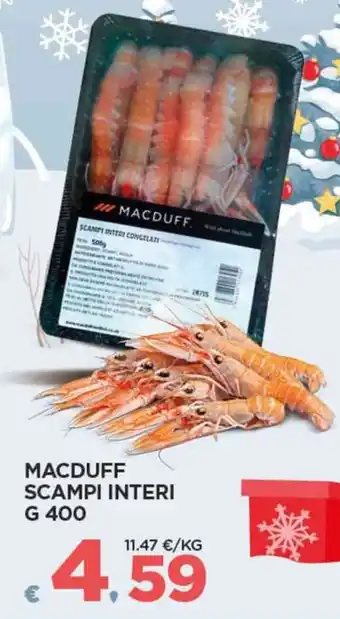 Deco Superfreddo MACDUFF SCAMPI INTERI G 400 offerta