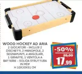 Happy Casa Wood hockey ad aria offerta
