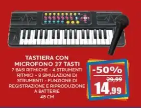 Happy Casa Tastiera con 37 tasti offerta