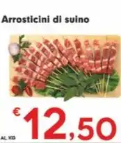 Eurospar Arrosticini di suino offerta